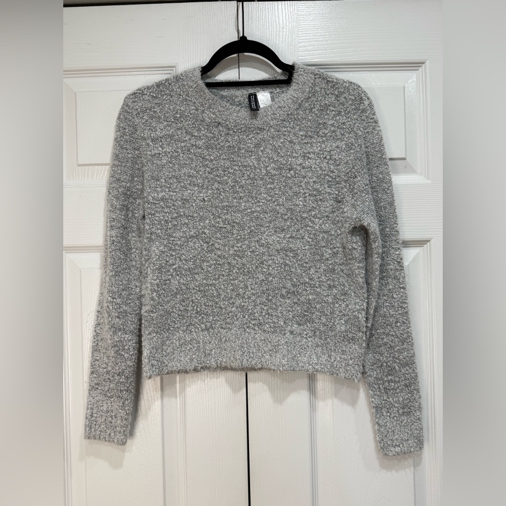 H&M Cozy Gray Sweater